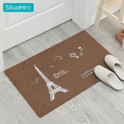 Avtomobil döşəmə paspasları — carpet gift logo advertising mat - printed-camel-tower-white-40cm60cm