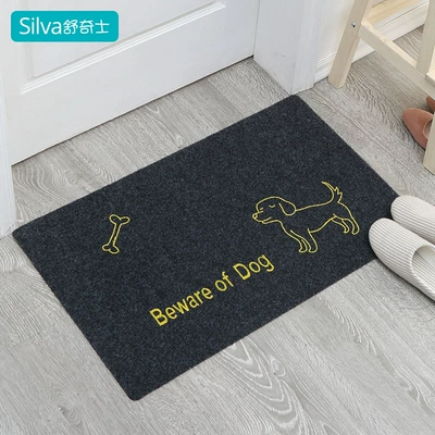 Avtomobil döşəmə paspasları advertising mat a generation of - printed-grey-dog-40cm60cm