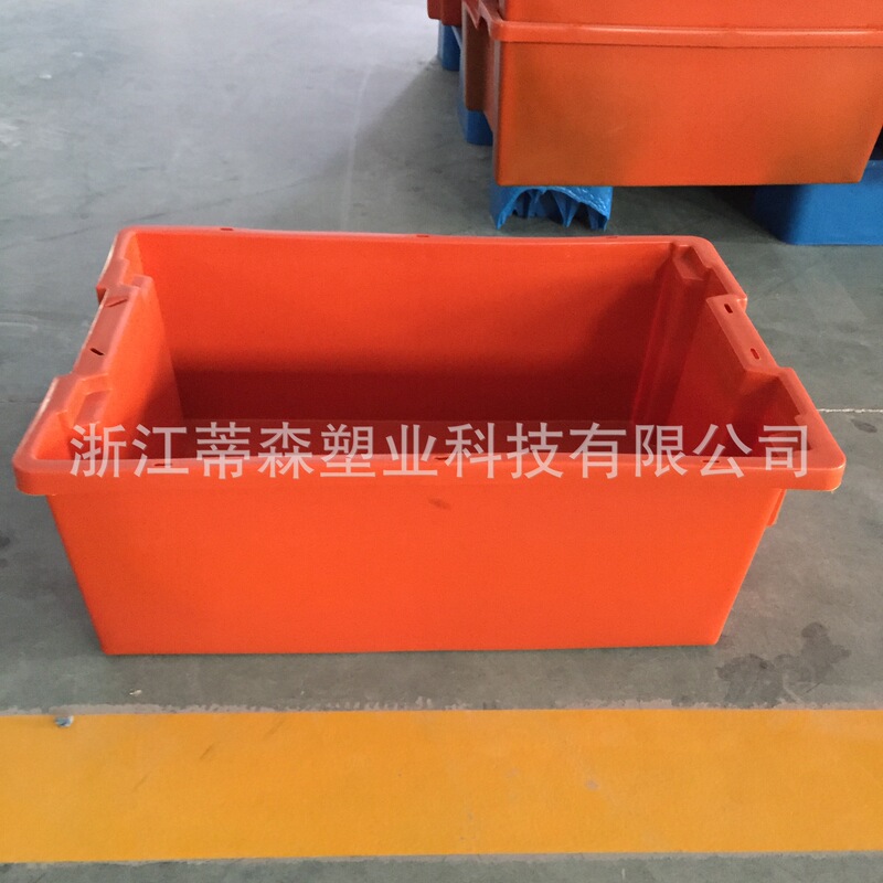 6040 dislocation box 600*400*220 folding turnover logistics fruit and vegetable box seafood aquatic meat frozen
