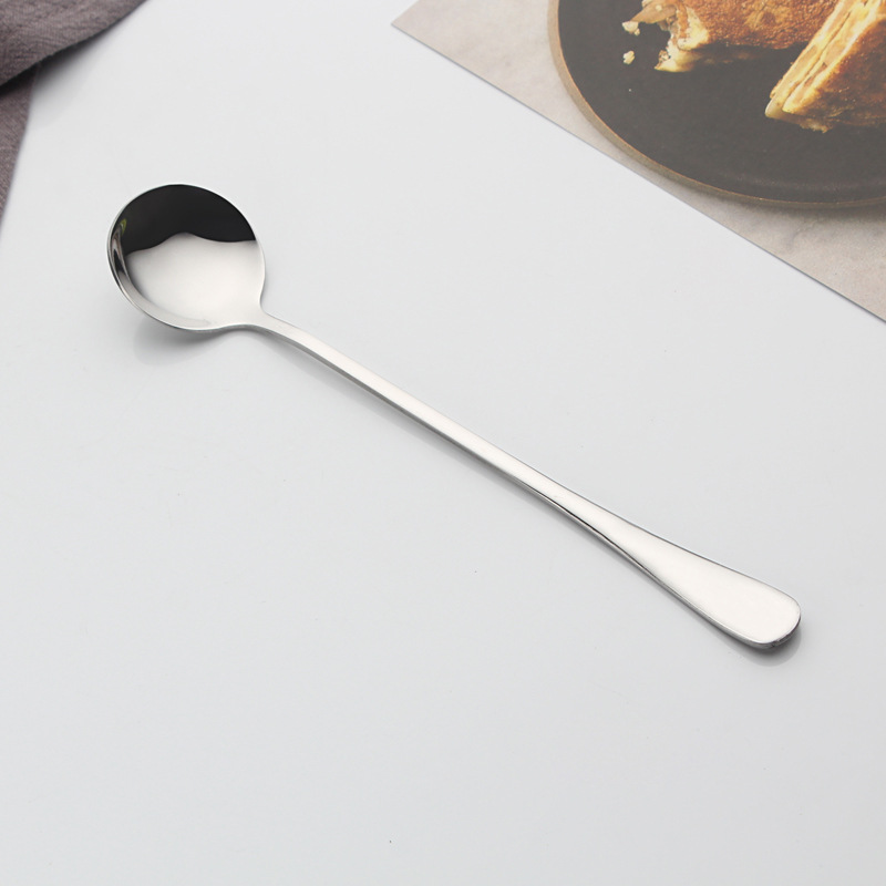 Iskøler og kaffeske i rustfrit stål med langt skaft til logo_voghion.com