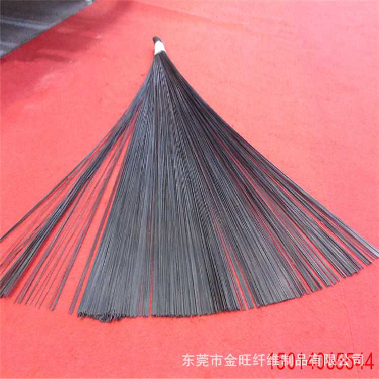 厂家批发碳纤维棒实心棒玩具模型碳棒多种规格碳纤维棒材1mm碳棒