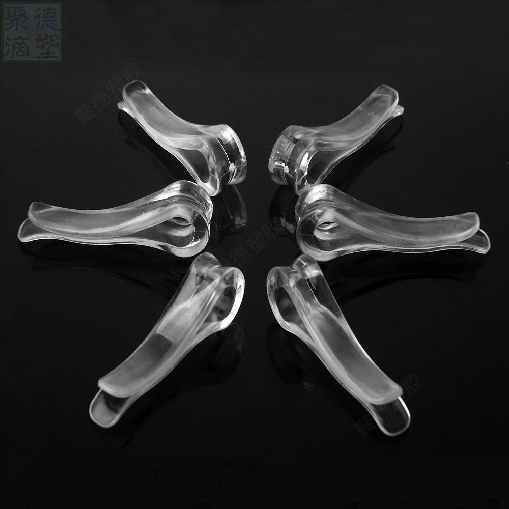 【十六】透明胶夹裤子衬衫塑料夹子夹收纳创意透明夹子家居