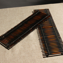 日式竹编茶盘复古竹排茶席手工干泡台仿古托盘竹制工艺品一件代发