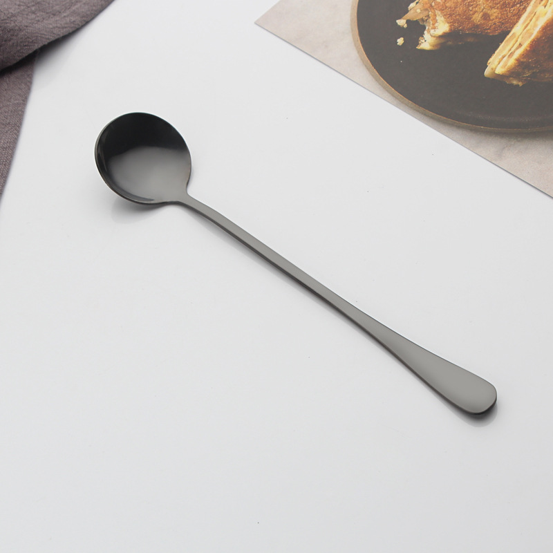 Iskøler og kaffeske i rustfrit stål med langt skaft til logo_voghion.com