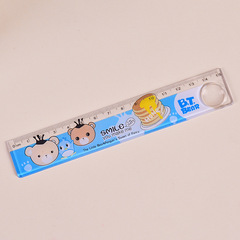 Plastic Ruler Student Ruler Wholesale Cute Small Gift Factory Direct Sales Stationery Wholesale 