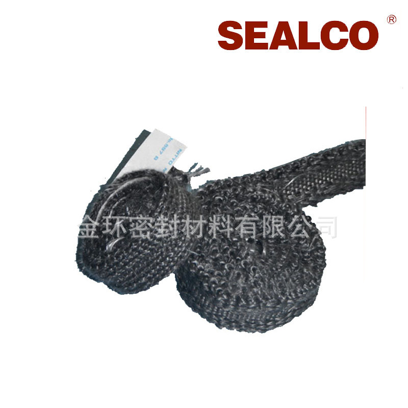 炉火密封条 耐高温柔性防火阻燃绝缘性强密封绳 玻璃纤维密封绳