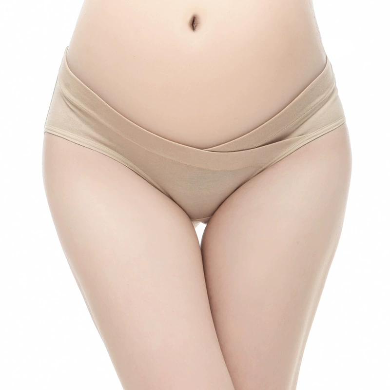 Pants with belly support, cotton underwear for pregnant, plus size