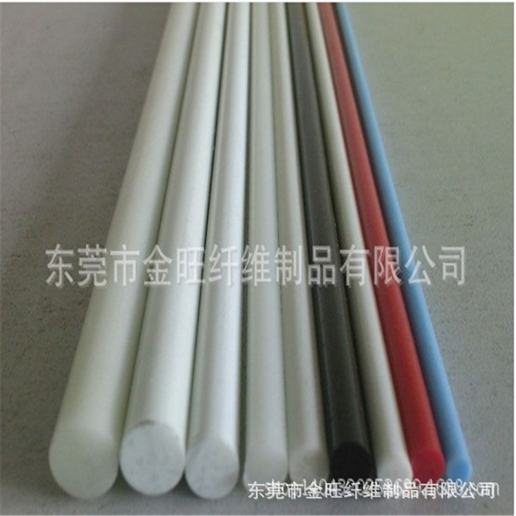 厂家销售PCB机械用9.5mm玻璃纤维高强度玻纤转轴玻纤棒绝缘棒