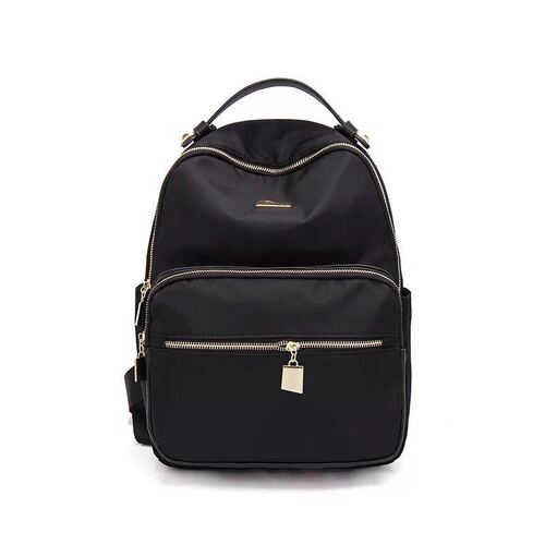 Women's  New Oxford Cloth Dual Shoulder Bag Waterproof Versatile School Bag Korean Style Leisure Backpack for High School Students
