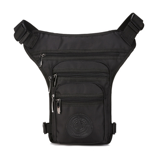 Cycling waist and leg bag, multifunctional tactical military fan bag, mountaineering outdoor fishing leg bag, men's bag, sports crossbody chest bag