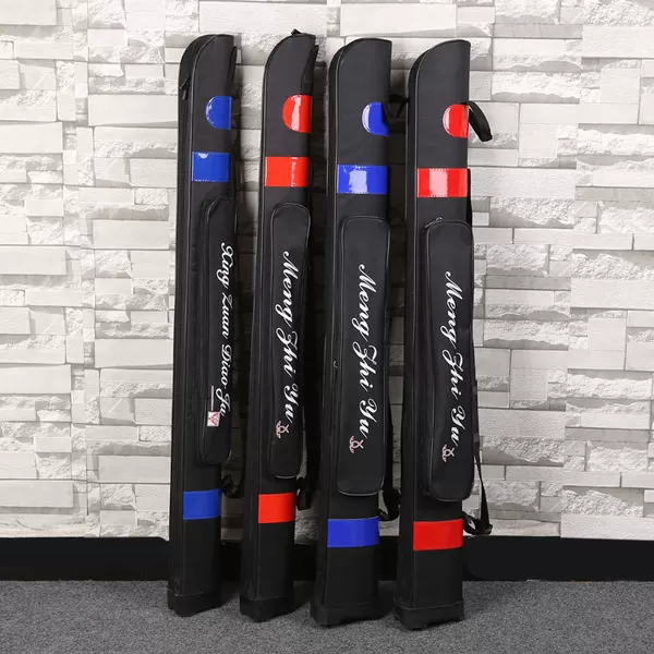 Fish Rod Bag Hard Shell Fishing Bag 1.25 m Single Layer Thickened Water-repellent Pole Bag Fishing Gear Bag