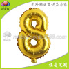 Golden big balloon, evening dress, decorations, 32inch, English letters, wholesale