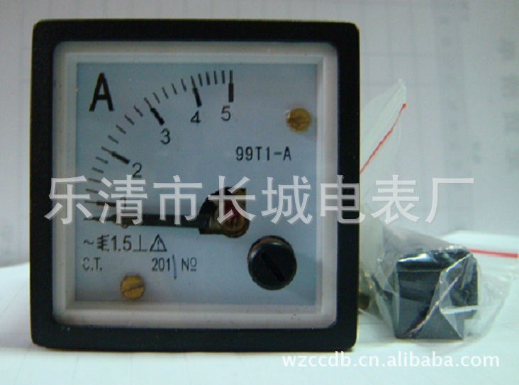 供应长城电表厂 99T1  直接式 交流电流仪表 指针式