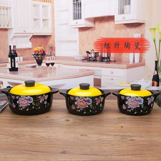 可干烧大容量明火耐高温陶瓷砂锅耐热煲景德镇炖汤煲家用石锅定制
