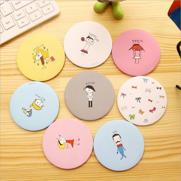 Cartoon small portable mirror