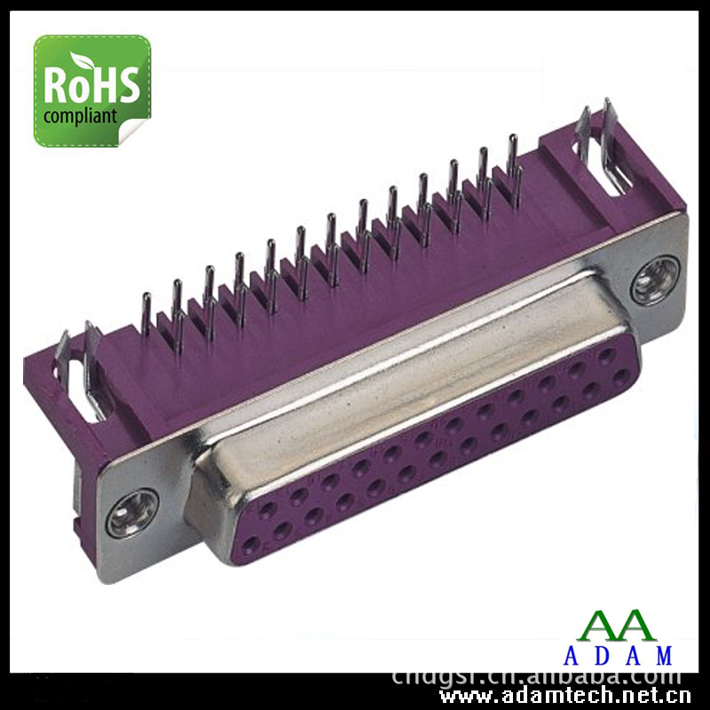 ����ֱ�� D-SUB DR25Pĸ����ͷ90�� ���ڽ�í����Ʒ