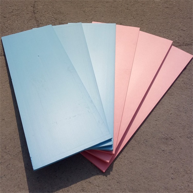 现货供应2cm地暖板 XPS挤塑板 白晶板 蓝晶板 地暖辅材 蓝色粉色