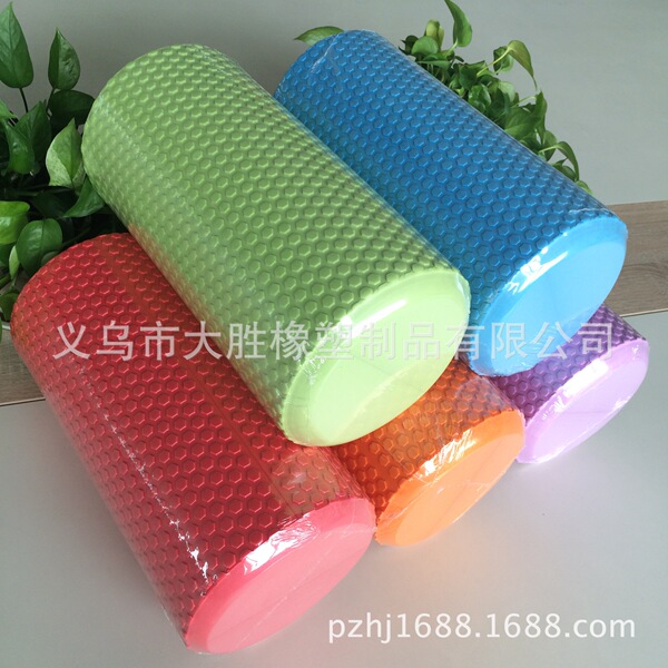 Floating point yoga column roller foam roller foam shaft eva yoga…