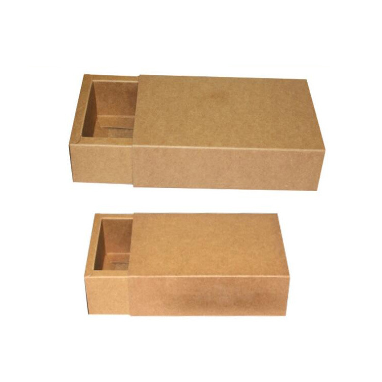 厂家直供抽屉式礼品盒创意服装食品牛皮纸盒通用包装盒礼盒批发