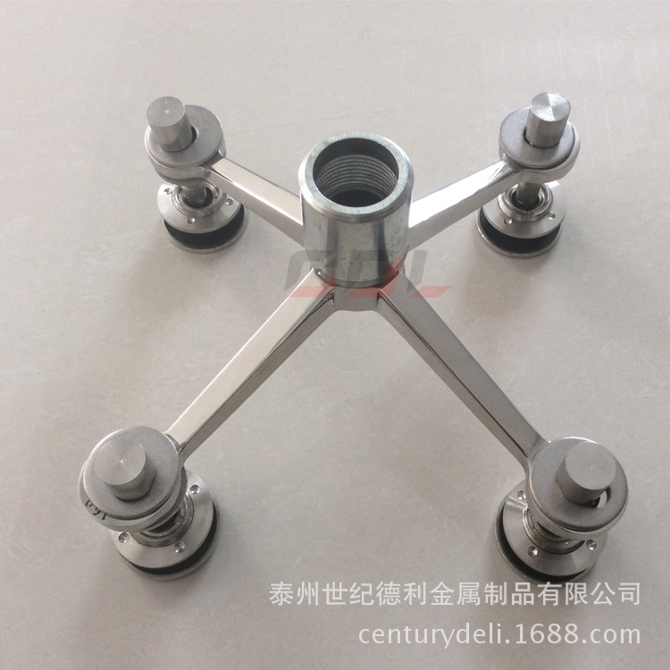 304不锈钢驳接爪 厂家批发 幕墙爪 160型四爪玻璃雨棚爪