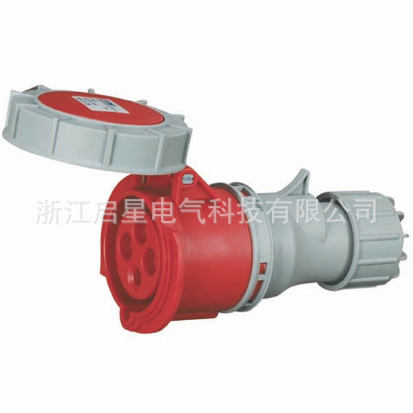 启星QX-544 4P/16A  IP44工业连接器/工业插头/工业插座