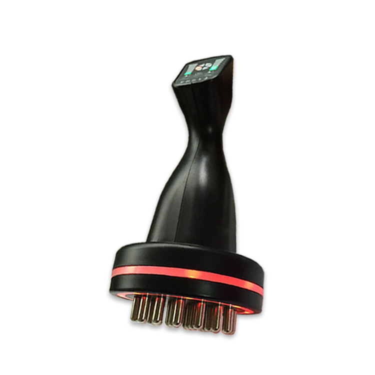 Cepillo de meridianos para el hogar, equipo de salud de calentamiento, cepillo de masaje de raspado de espalda, cepillo de meridianos de salud microeléctrico EMS de vibración