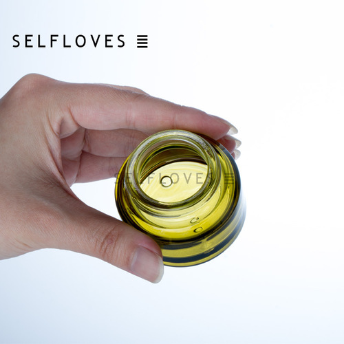 Green shading glass cream box cream box face cream bottle eye cream DIY cosmetics skin care packaging empty bottle