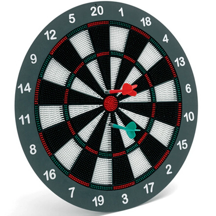 16-дюймовая безопасная мягкая доска для дротиков, мишень для дротиков, мягкая резиновая головка, костюм с летающей этикеткой, Детский пояс для фитнеса, 6 дротиков