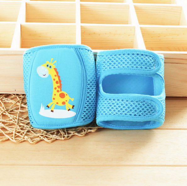 Bebé rótula gota-resistente verano fino niños niño verano aprendizaje caminar niño bebé gateando rodilla cubierta