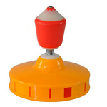 正品鸣远气囊减震五轴承初学单头空竹专卖配送杆线 空竹