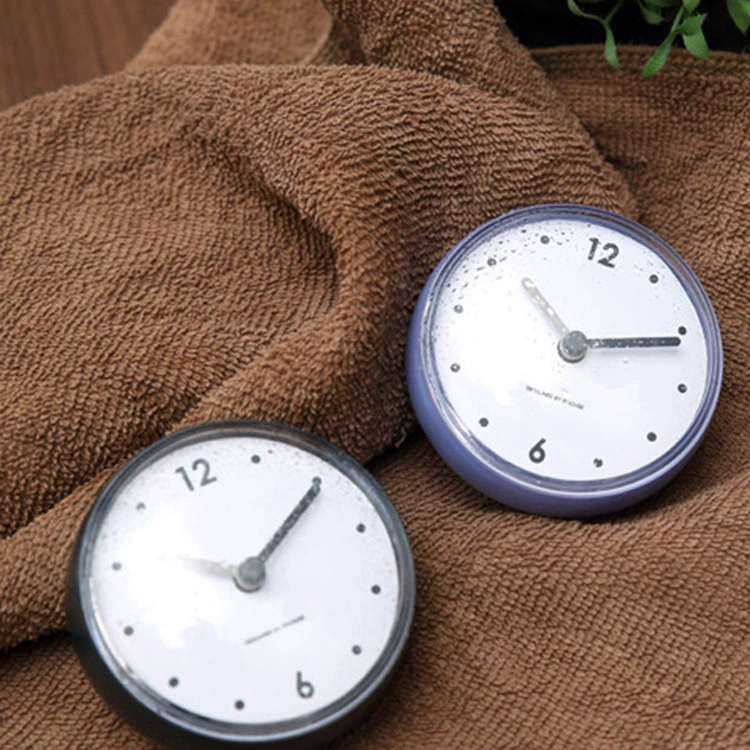 Прямая поставка с фабрики Amazon Южная Корея часы на присоске водонепроницаемые часы для ванной комнаты на присоске часы для ванной комнаты кухонные часы на присоске Настенные Часы