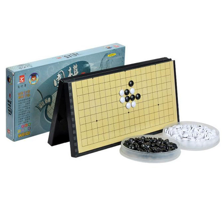 Предтеча китайских шахмат гобан шашки бойцы Магнитная средняя портативная шахматная доска дети и учащиеся начальной школы головоломка