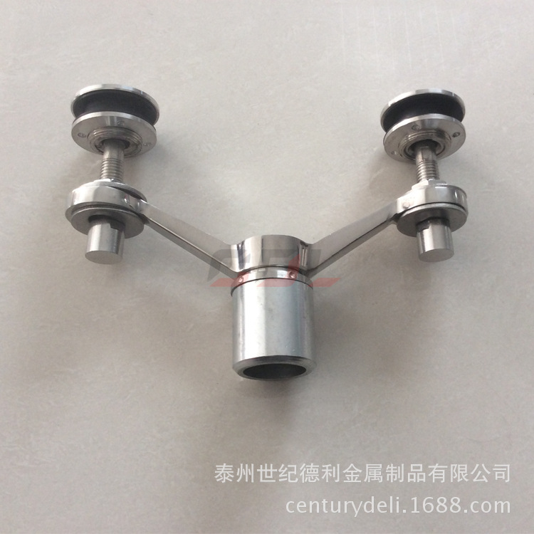 批发304不锈钢驳接爪 160型 180度双爪 两爪 二爪 雨棚爪 栏杆爪