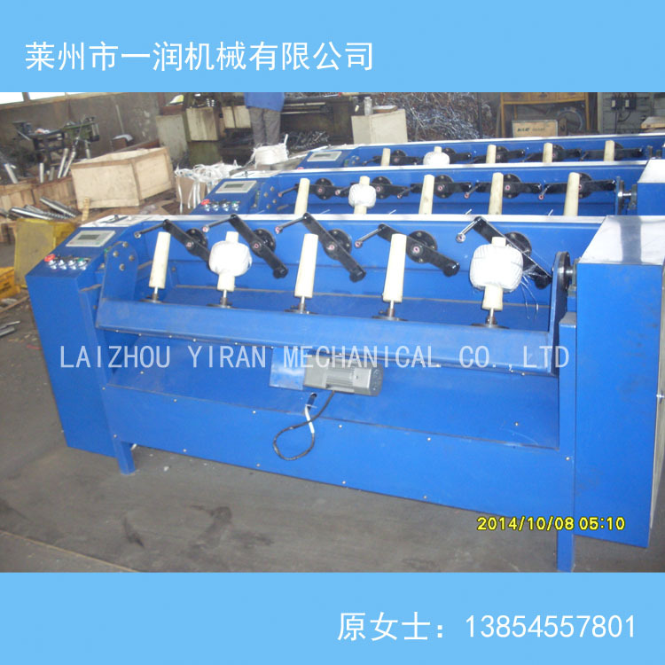 PLC控制多头绕球机，撕裂膜绳子绕线打球机塑料拉丝