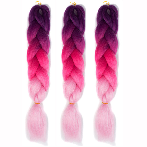 Wig with pigtail
