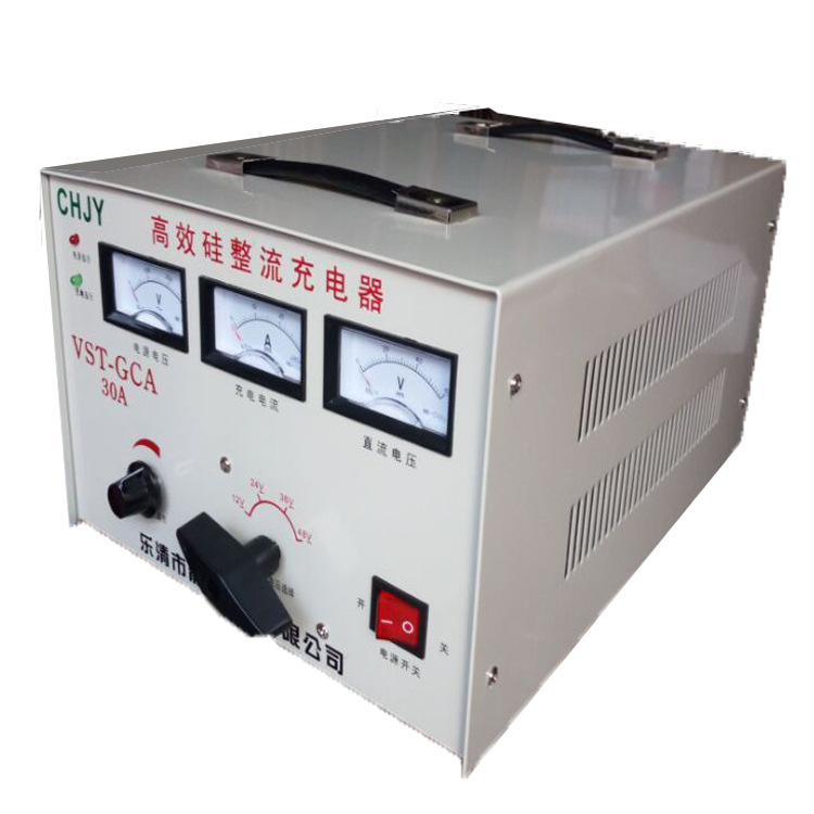 GCA30A电瓶充电机24V36V48V硅整流直流叉车电瓶充电器