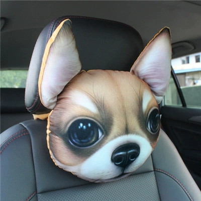 Headrest, Cervical Pillow - chihuahua-3025