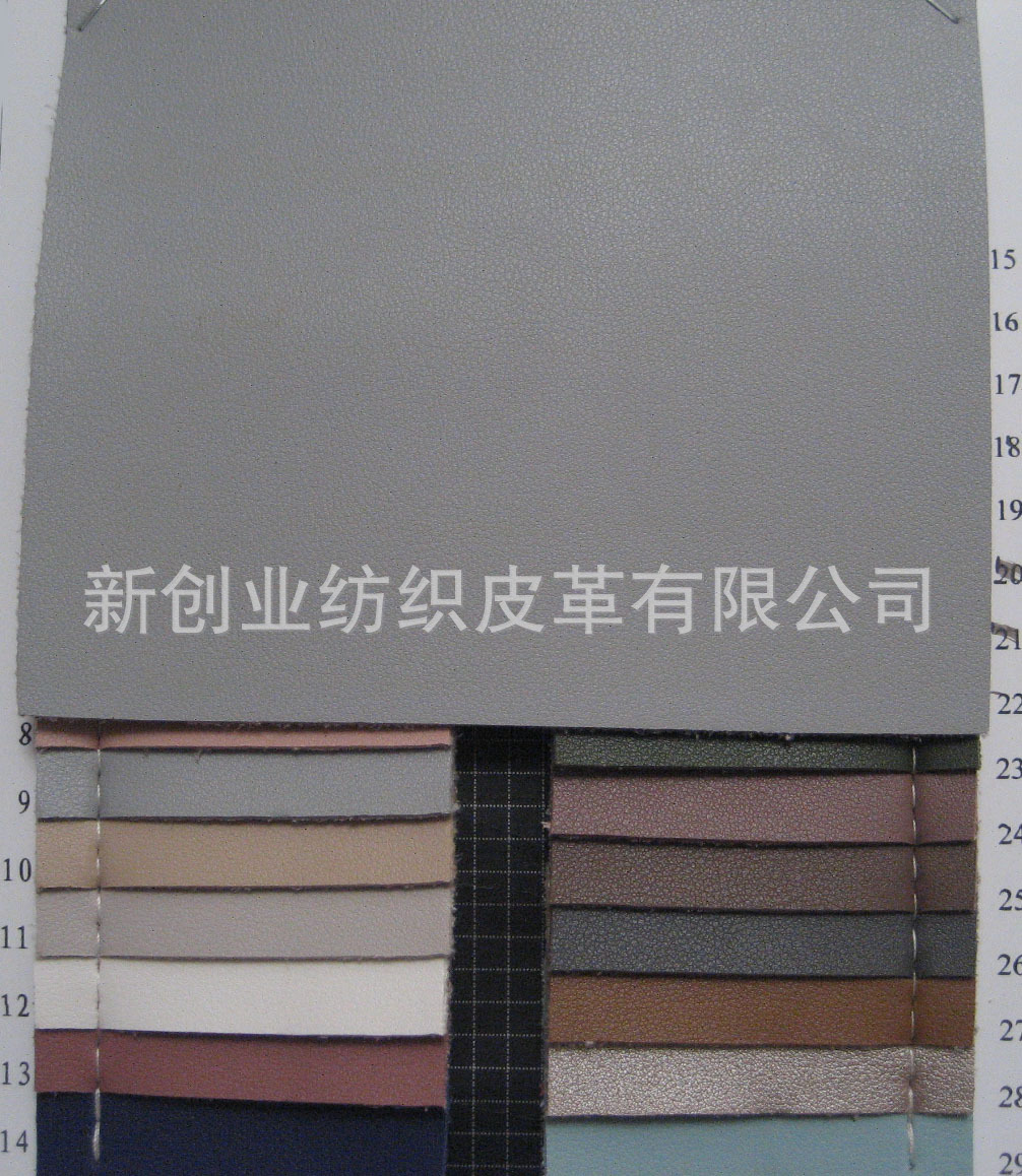 加厚皮料仿皮纳帕纹PVC皮革皮革鞋材箱包皮料装饰特殊工艺革