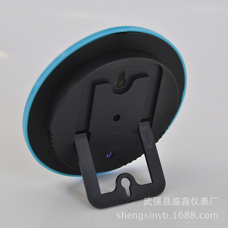 (2개) 재고 공급 색상 라운드 WS101C 온도 및 습도 미터 패션 온도 및 습도 미터