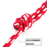 Домашняя игрушка без гниения с твердым красным резиновым мяч