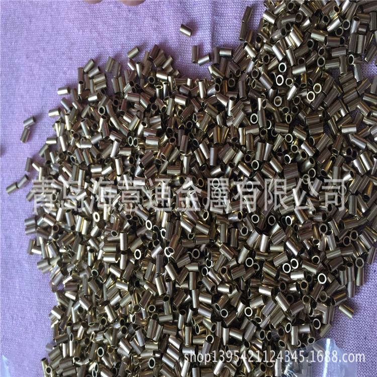 国标T2紫铜排管与H62黄铜材专业定制 支持导电导热配件来图精加工