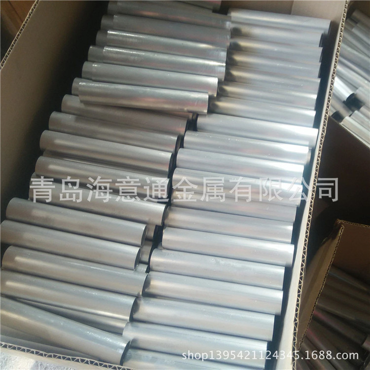 现货铝材厂家批发 6063/6061 铝管氧化小铝管加工设备支架专用管