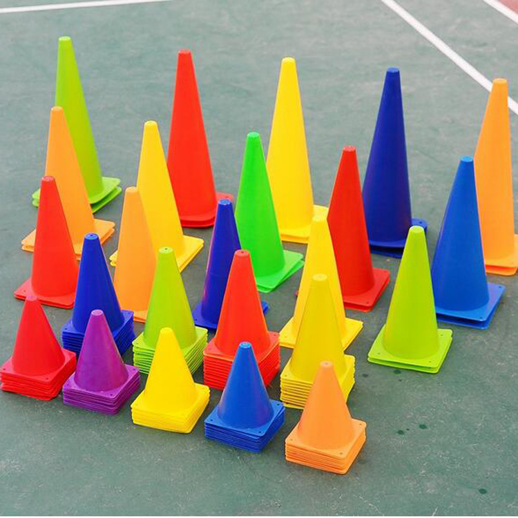 Football Training Equipment 18/23/32/40/45cm Sign Bucket Sign Sign Rod Sign Cone Obstacle