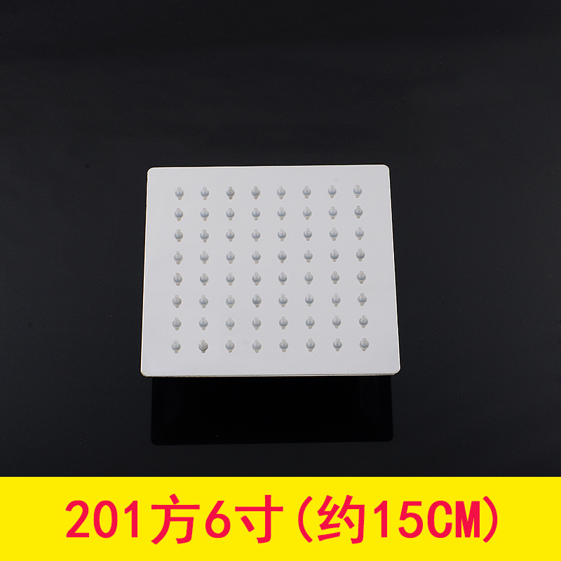 Cabezal de Ducha Superior 304 de Acero Inoxidable Presurizado Efecto Lluvia para Baño image 11