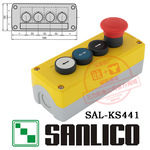 DIY型四孔防水控制按钮接线盒站 SAL(XAL)-KS441