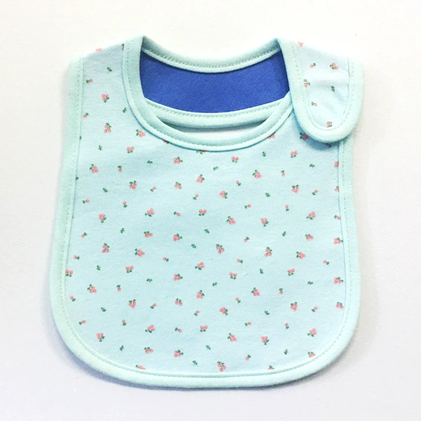 Blue eating bib