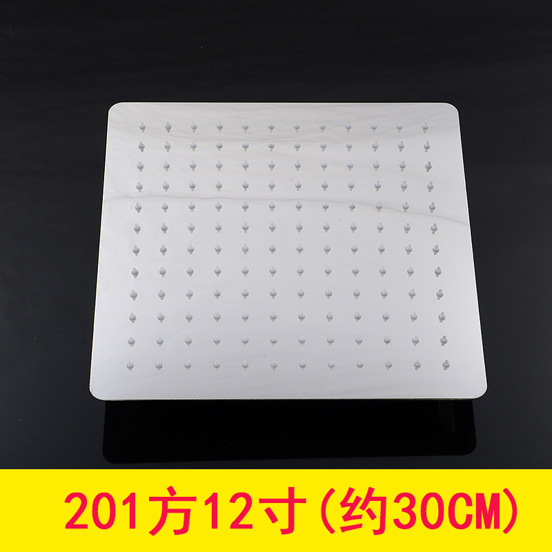 Cabezal de Ducha Superior 304 de Acero Inoxidable Presurizado Efecto Lluvia para Baño image 14