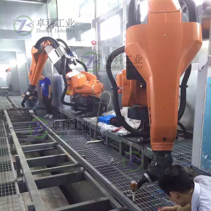 喷涂机器人 现场调试 免费培训编程 ABB机器人应用集成商