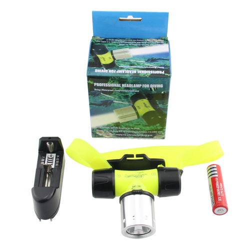 Manufacturer supply wholesale T6 aluminum alloy bright light diving headlamp with charging magnetic control outdoor LED 10W