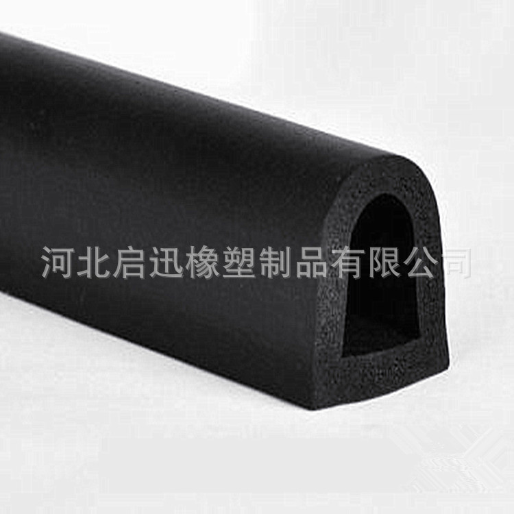 供应 发泡胶条D型发泡橡胶条 三元乙丙橡胶密封条 橡胶发泡胶条